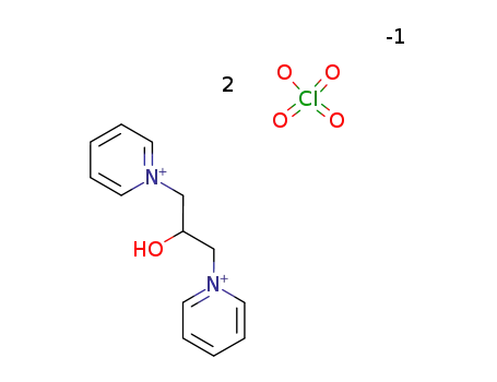 2-hydroxy-1,3-bis(1-pyridinium)propanebisperchlorate