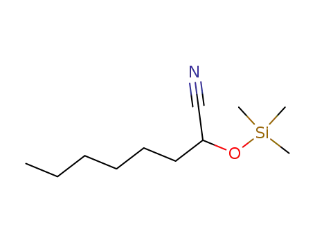 2-(trimethylsiloxy)octanenitrile