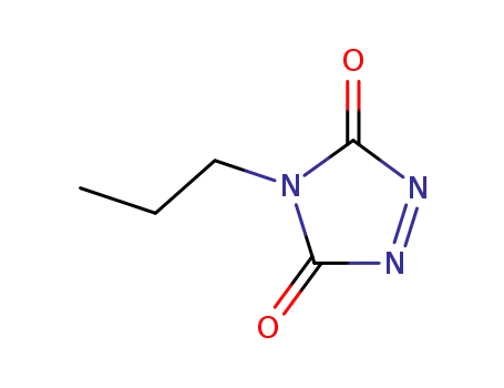 Molecular Structure of 90046-99-4 (3H-1,2,4-Triazole-3,5(4H)-dione, 4-propyl-)