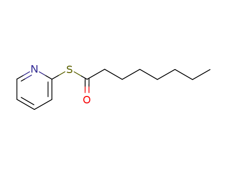 Molecular Structure of 89397-99-9 (Octanethioic acid, S-2-pyridinyl ester)