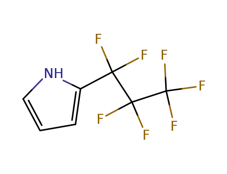 2-(Heptafluoropropyl)-1H-pyrrole