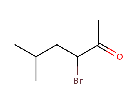 Molecular Structure of 71700-44-2 (3-bromo-5-methylhexan-2-one)