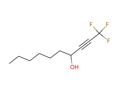 Molecular Structure of 94792-94-6 (2-Decyn-4-ol, 1,1,1-trifluoro-)
