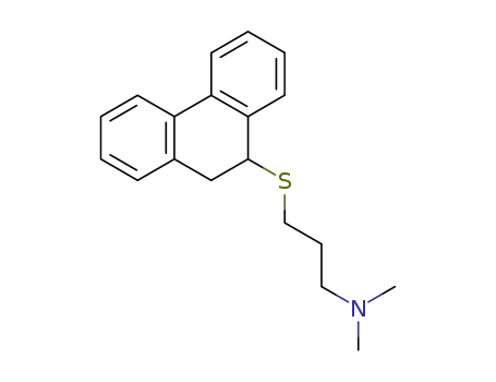 1-Propanamine, 3-[(9,10-dihydro-9-phenanthrenyl)thio]-N,N-dimethyl-