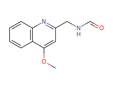 <(4-Methoxy-2-quinolyl)methyl>formamide