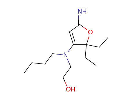 2-[Butyl-(2,2-diethyl-5-imino-2,5-dihydro-furan-3-yl)-amino]-ethanol
