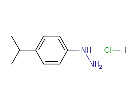 4-Isopropylphenylhydrazine hydrochloride(118427-29-5)