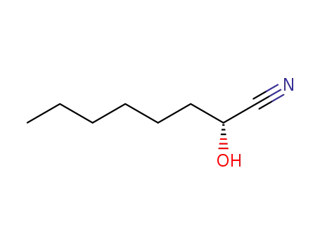 Molecular Structure of 116214-06-3 (Octanenitrile, 2-hydroxy-, (R)-)