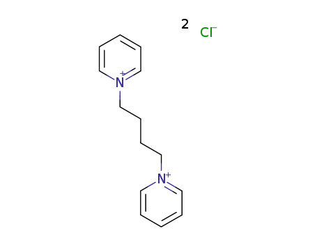Molecular Structure of 25057-79-8 (Pyridinium,1,1'-(1,4-butanediyl)bis-, chloride (1:2))