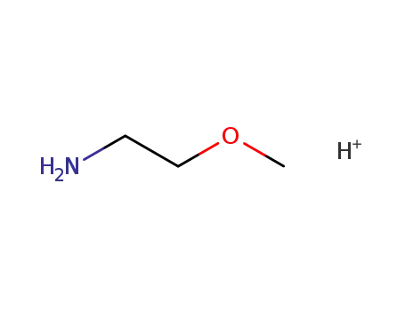 (2-methoxyethyl)ammonium ion