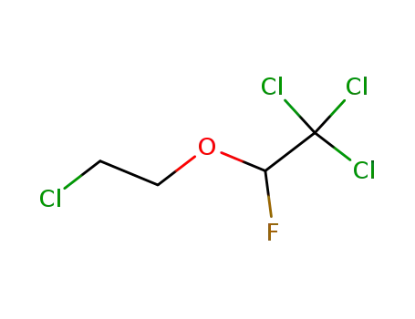 2,2,2-trichloro-1-fluoroethyl 2-chloroethyl ether