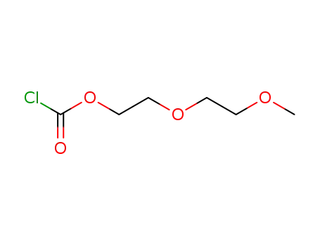 Molecular Structure of 50689-80-0 (Carbonochloridic acid, 2-(2-methoxyethoxy)ethyl ester)