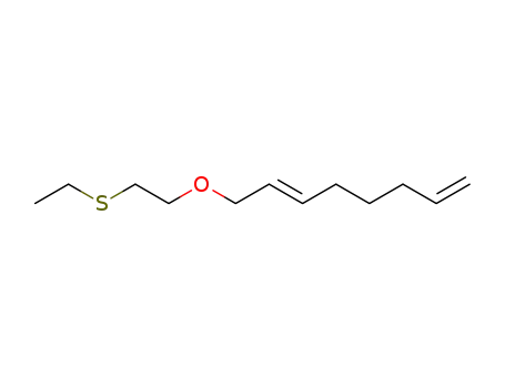 Molecular Structure of 110382-59-7 (1,6-Octadiene, 8-[2-(ethylthio)ethoxy]-, (E)-)