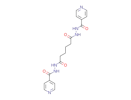 Hexanedioic acid, bis[2-(4-pyridinylcarbonyl)hydrazide]