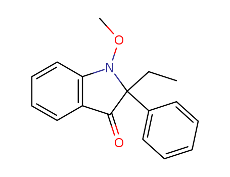 3H-Indol-3-one, 2-ethyl-1,2-dihydro-1-methoxy-2-phenyl-