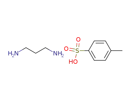 Molecular Structure of 59543-92-9 (1,3-Propanediamine, mono(4-methylbenzenesulfonate))