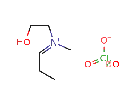 (2-Hydroxy-ethyl)-methyl-prop-(E)-ylidene-ammonium; perchlorate