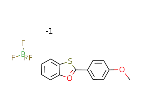 2-(4-Methoxyphenyl)-1,3-benzoxathiolium tetrafluoroborate
