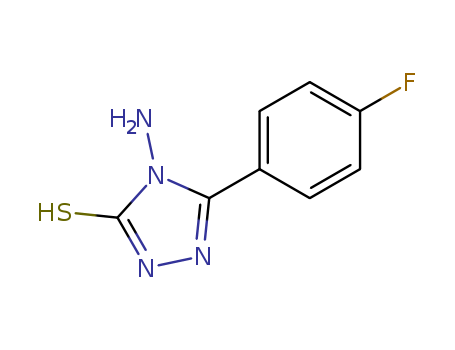 3H-1,2,4-Triazole-3-thione,4-amino-5-(4-fluorophenyl)-2,4-dihydro-
