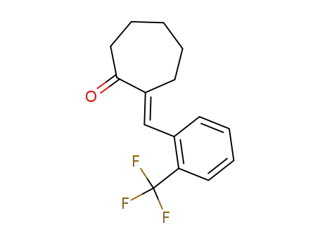 2-[1-(2-Trifluoromethyl-phenyl)-meth-(E)-ylidene]-cycloheptanone