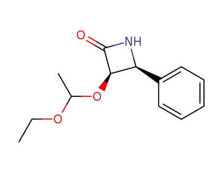 (3R,4S)-3-(1-ethoxyethoxyl)-4-phenyl -2-azetidinone