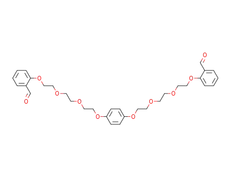 1,4-bis<2-<2-<2-(o-formylphenoxy)ethoxy>ethoxy>ethoxy>benzene