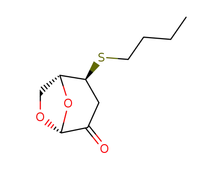 1,6-anhydro-4-S-butyl-3-deoxy-4-thio-β-D-erythro-hexopyranos-2-ulose