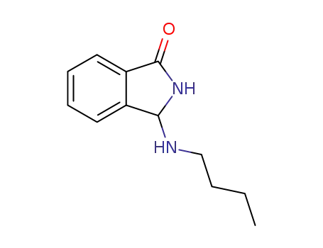 Molecular Structure of 93680-02-5 (1H-Isoindol-1-one, 3-(butylamino)-2,3-dihydro-)