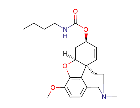 Molecular Structure of 138963-44-7 ((3alpha)-O~3~-(butylcarbamoyl)galanthamine)