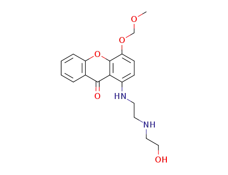 1-<2-(2-aminoethylamino)ethanol>-4-methoxymethylxanthone