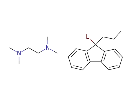 9-(n-propyl)fluorenyllithium tetramethylenediamine complex