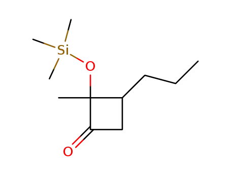 2-Methyl-3-propyl-2-trimethylsilanyloxy-cyclobutanone