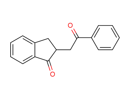 Molecular Structure of 89506-40-1 (1H-Inden-1-one, 2,3-dihydro-2-(2-oxo-2-phenylethyl)-)