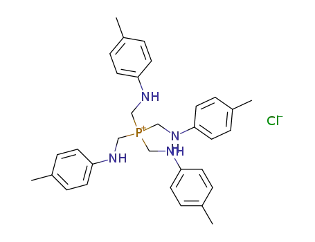 Tetrakis-(p-tolylamino-methyl)-phosphonium; chloride