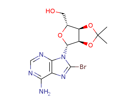 Adenosine,8-bromo-2',3'-O-(1-methylethylidene)- cas  13089-45-7