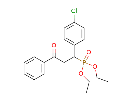 diethyl (1-(4-chlorophenyl)-3-oxo-3-phenylpropyl)phosphonate