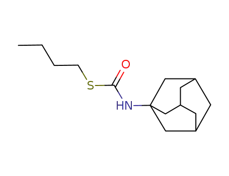 Adamantan-1-yl-thiocarbamic acid S-butyl ester