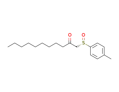 1-((S)-Toluene-4-sulfinyl)-undecan-2-one