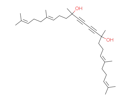 (6E,18E)-2,6,10,15,19,23-hexamethyl-2,6,18,22-tetracosatetraene-11,13-diyne-10,15-diol