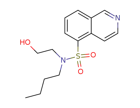 Isoquinoline-5-sulfonic acid butyl-(2-hydroxy-ethyl)-amide