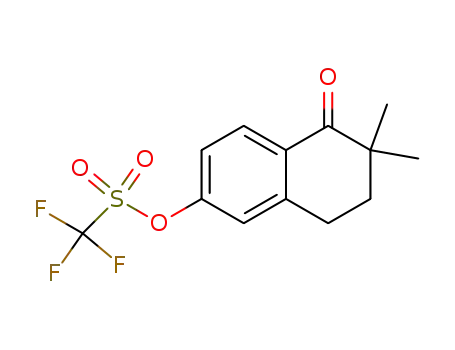 6,6-dimethyl-5-oxo-5,6,7,8-tetrahydronaphthalen-2-yl trifluoromethanesulfonate