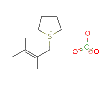 1-(2,3-Dimethyl-but-2-enyl)-tetrahydro-thiophenium; perchlorate