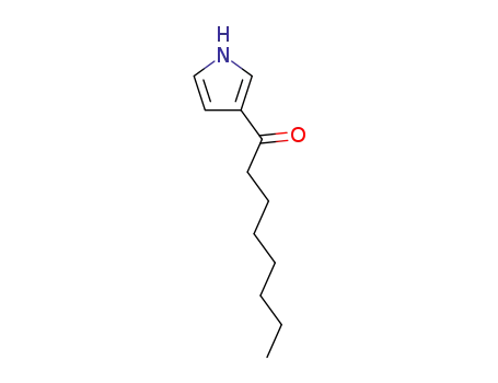 Molecular Structure of 114900-83-3 (1-Octanone, 1-(1H-pyrrol-3-yl)-)