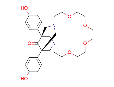 1,20-bis(4-hydroxyphenyl)-6,9,12,15-tetraoxa-3,18-diazatricyclo<16.3.1.13,20>tricosan-21-one
