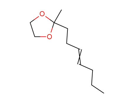 2-((E)-Hept-3-enyl)-2-methyl-[1,3]dioxolane