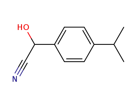 2-hydroxy-2-(4-isopropylphenyl)acetonitrile