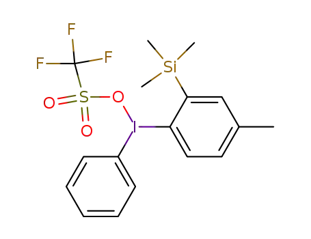 <4-Methyl-6-(trimethylsilyl)phenyl>(phenyl) iodonium triflate