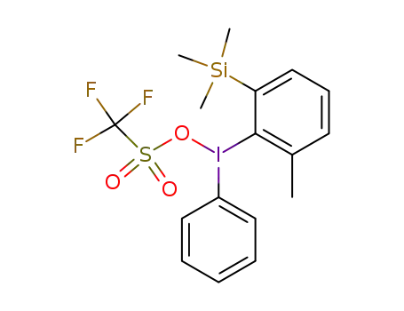 <2-Methyl-6-(trimethylsilyl)phenyl>(phenyl) iodonium triflate
