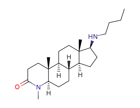 17β-(N-butylamino)-4-methyl-4-aza-5α-androstan-3-one