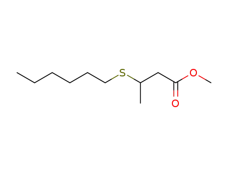 methyl 3-(hexylthio)butyrate